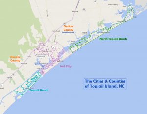 The Difference Between Topsail Beach vs Surf City vs North Topsail