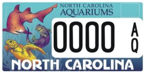 NC Aquariums custom NC plate